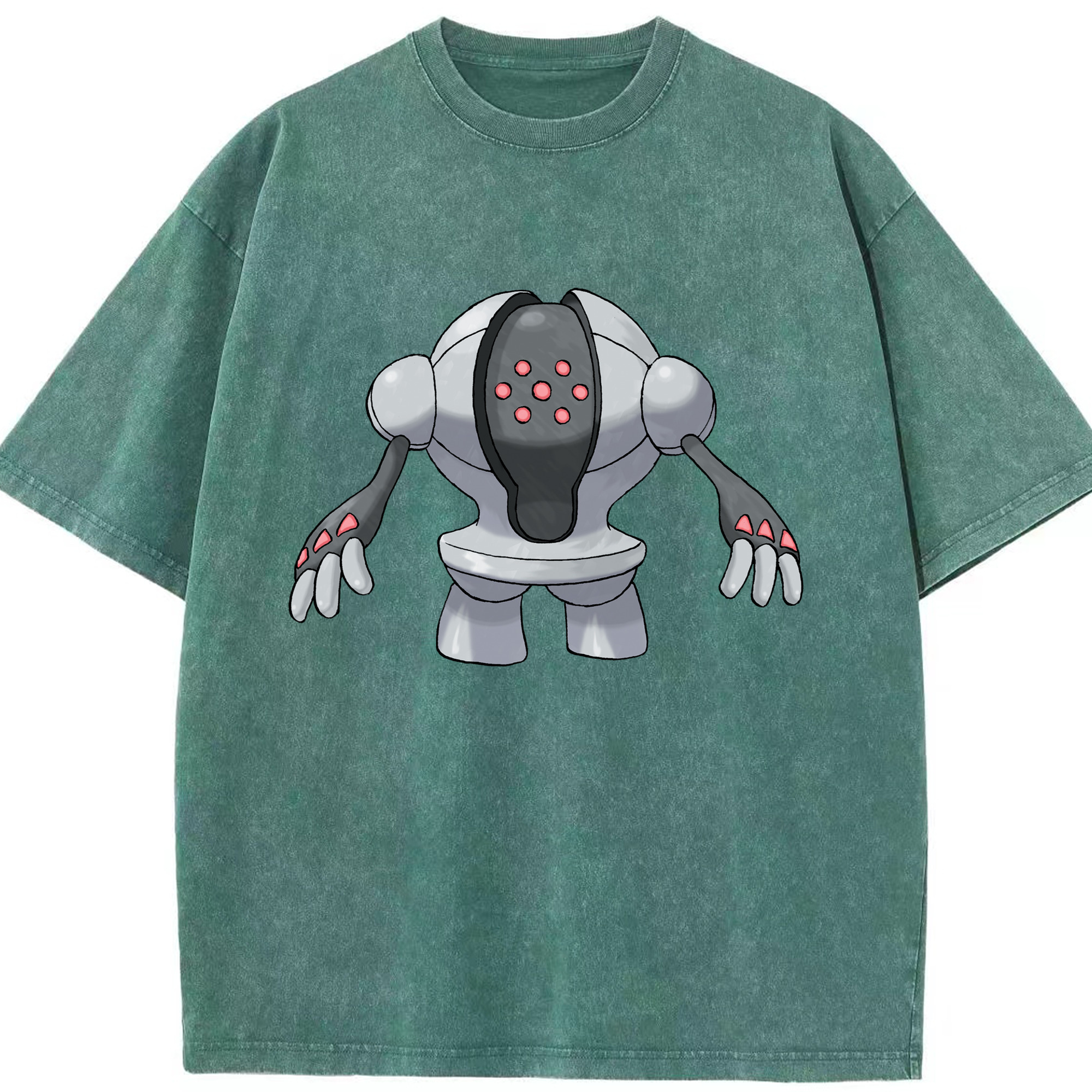 （画像用） ポケットモンスター Pokémon 綿100% ヴィンテージ風 半袖Tシャツ（フロントプリント）